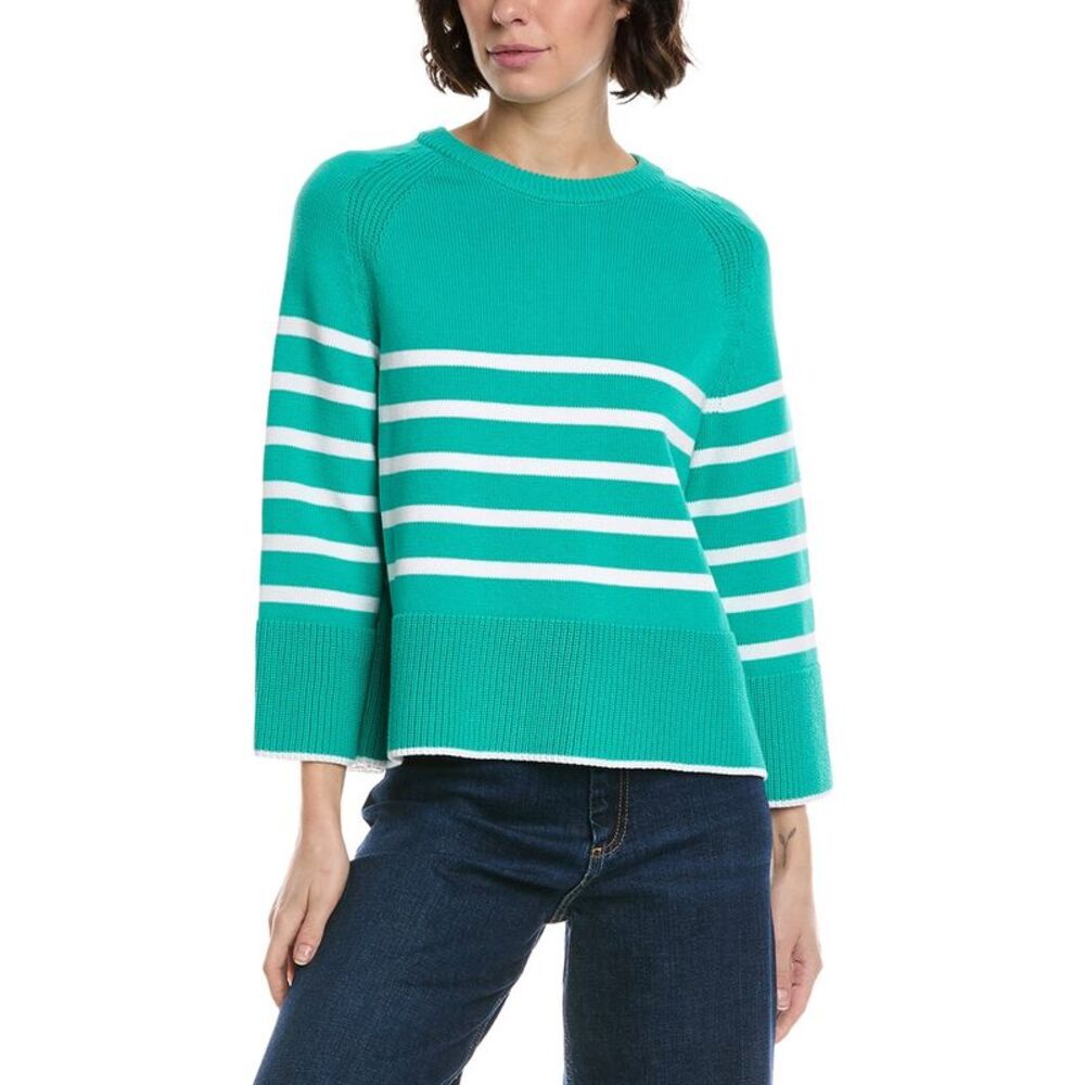 Metric Knits Womens  Sweater, Green